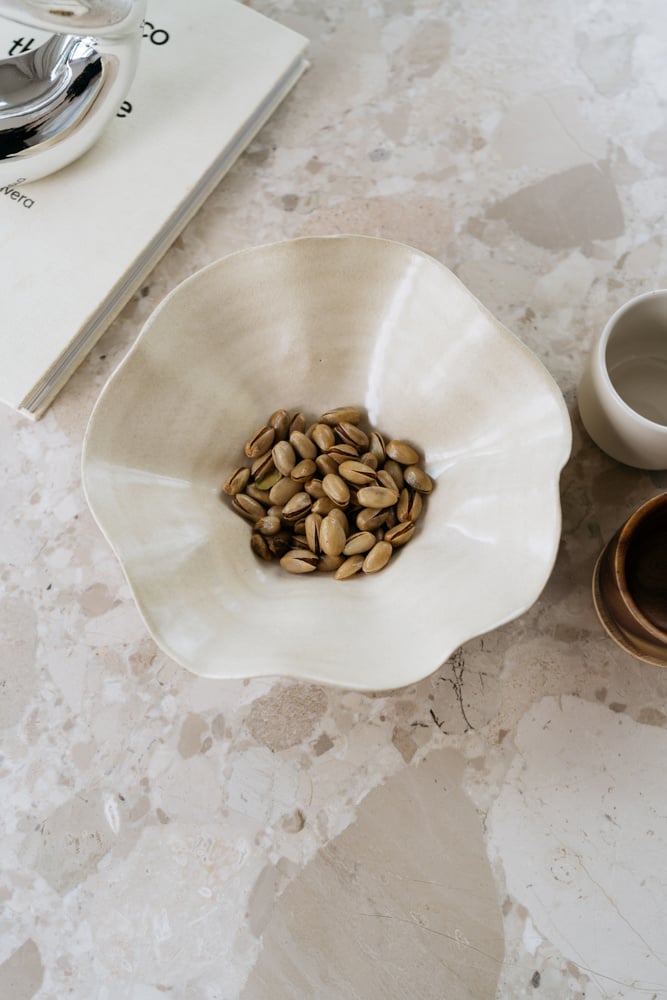 Studio Femme Home Handgemaakte Schaal [Ecru]