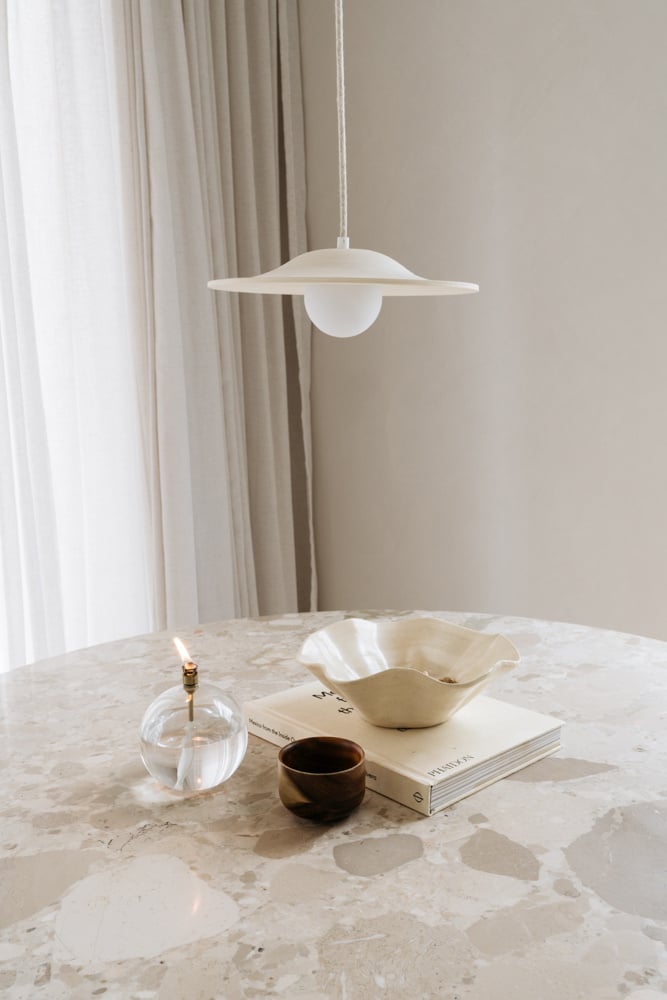 Studio Femme Home Handgemaakte Schaal [Ecru]