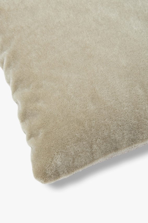 Studio Femme Home Luxe mohair sierkussenhoes Amy 50x50 [Saliegroen]