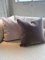 Studio Femme Home Luxe mohair sierkussenhoes Amy 50x50 [Aubergine]