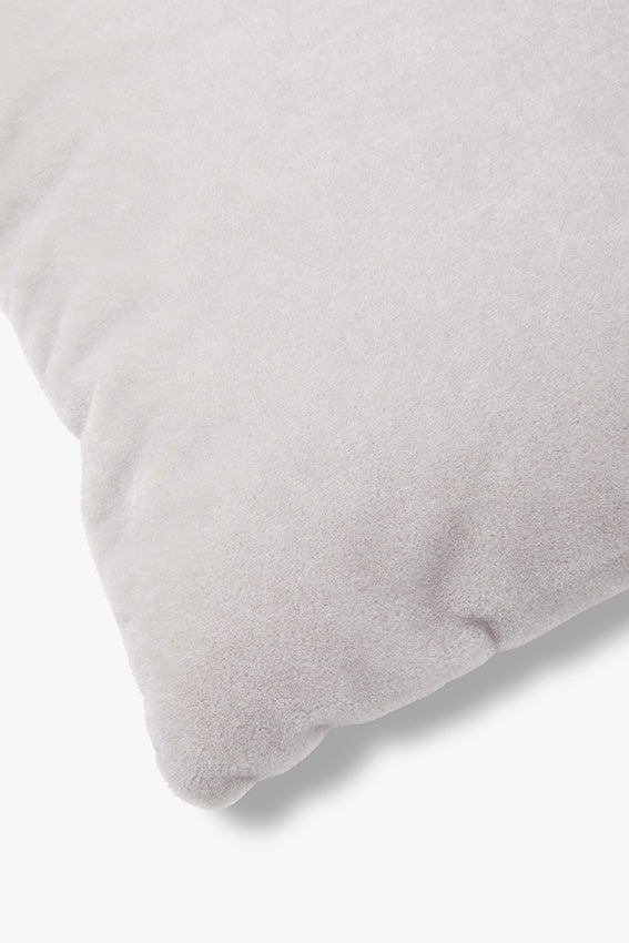 Studio Femme HOme Luxe mohair sierkussenhoes Amy 50x30 [mistgrijs]