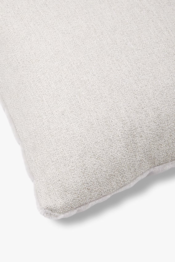 Studio Femme HOme Luxe mohair sierkussenhoes Amy 50x30 [mistgrijs]