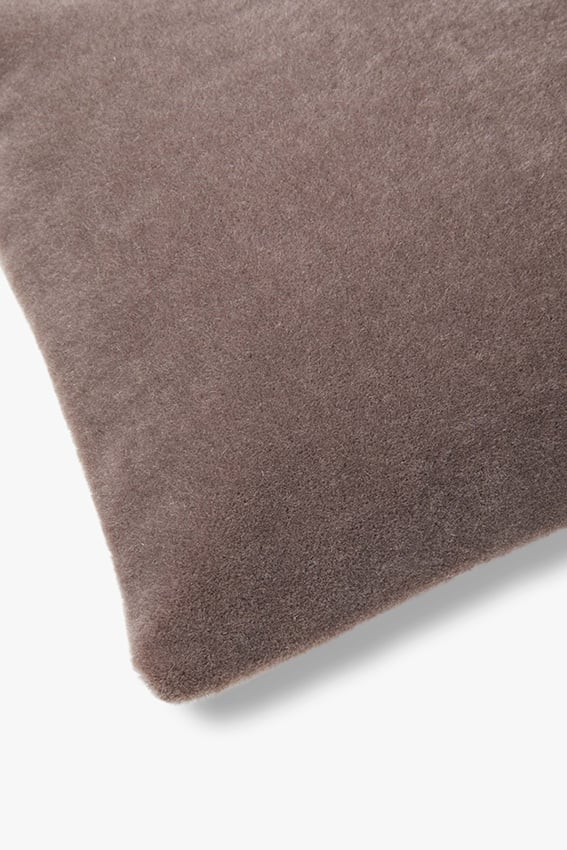 Studio Femme Home Luxe mohair sierkussenhoes Amy 50x30 cm [Aubergine]
