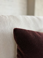 Studio Femme Home Luxe mohair sierkussen Amy 50x30 [Merlot]