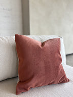 Studio Femme Home Satijnmohair sierkussenhoes Sara 50x50 [Terra]