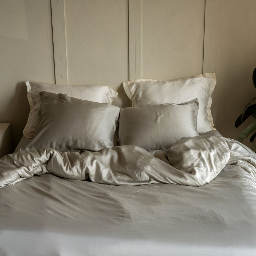 Coco & Cici Tencel Sateen Dekbedovertrek [Taupe]