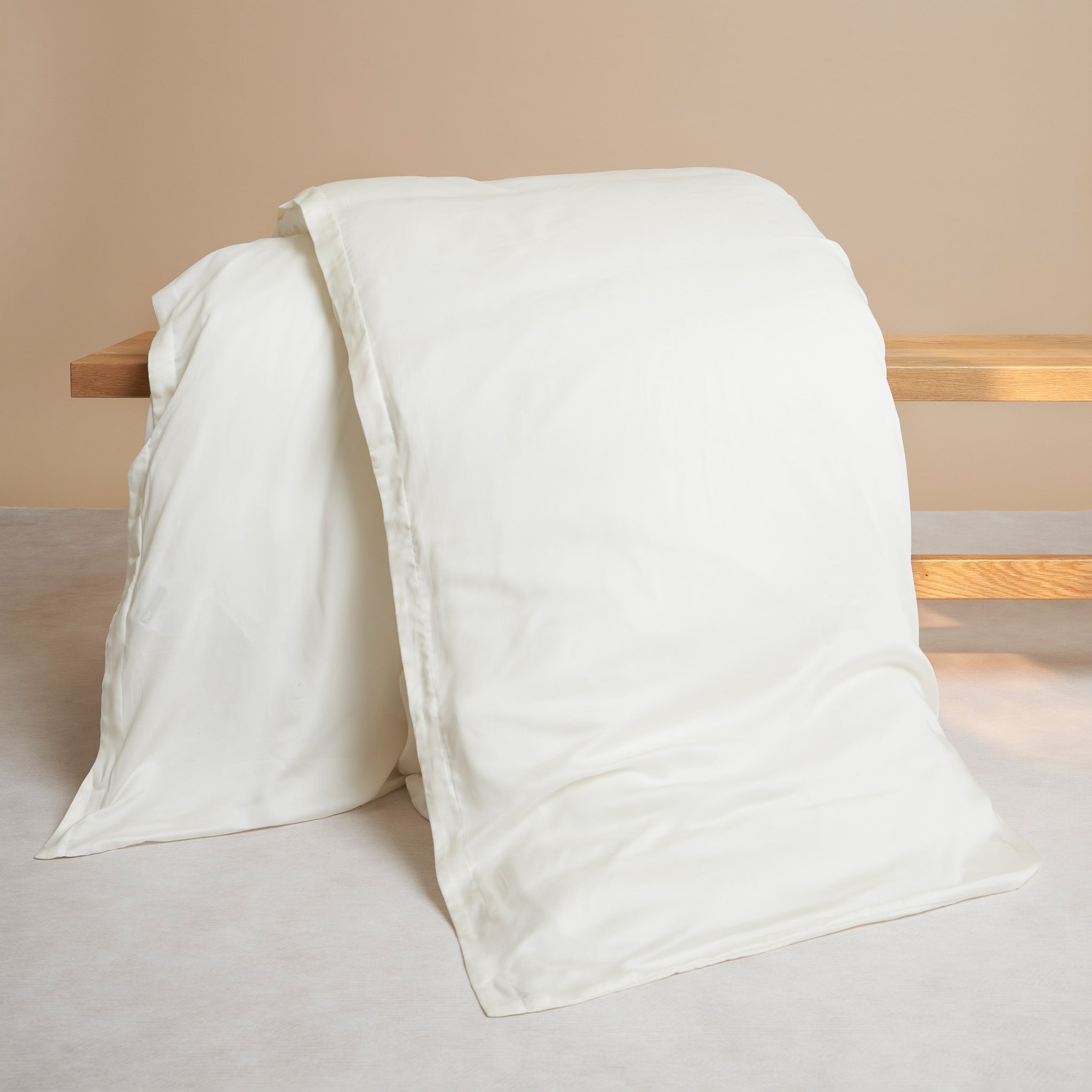 Coco & Cici Tencel Sateen Dekbedovertrek [Off White]